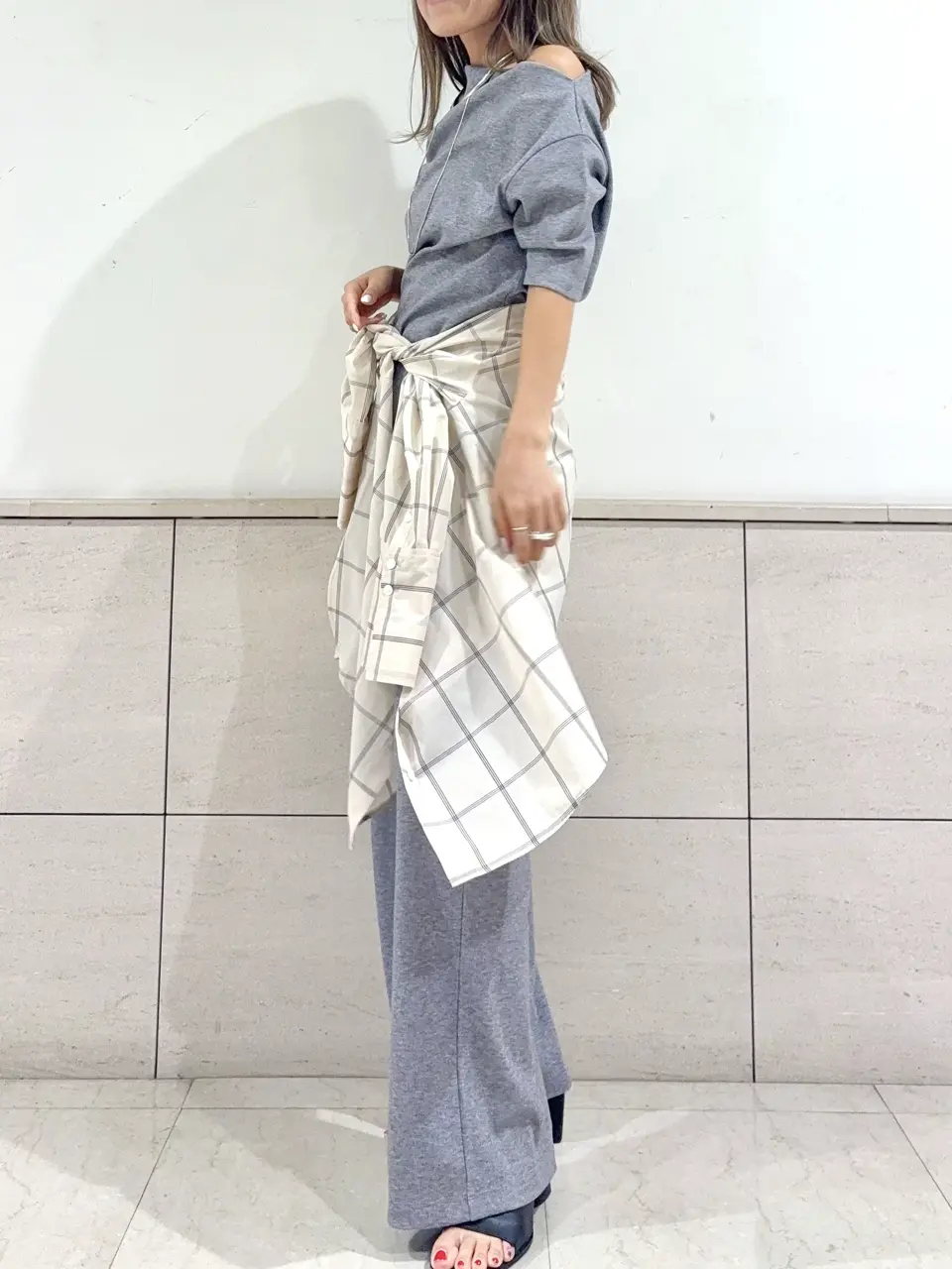 GRACE CONTINENTAL yukimi yonee コーディネート画像