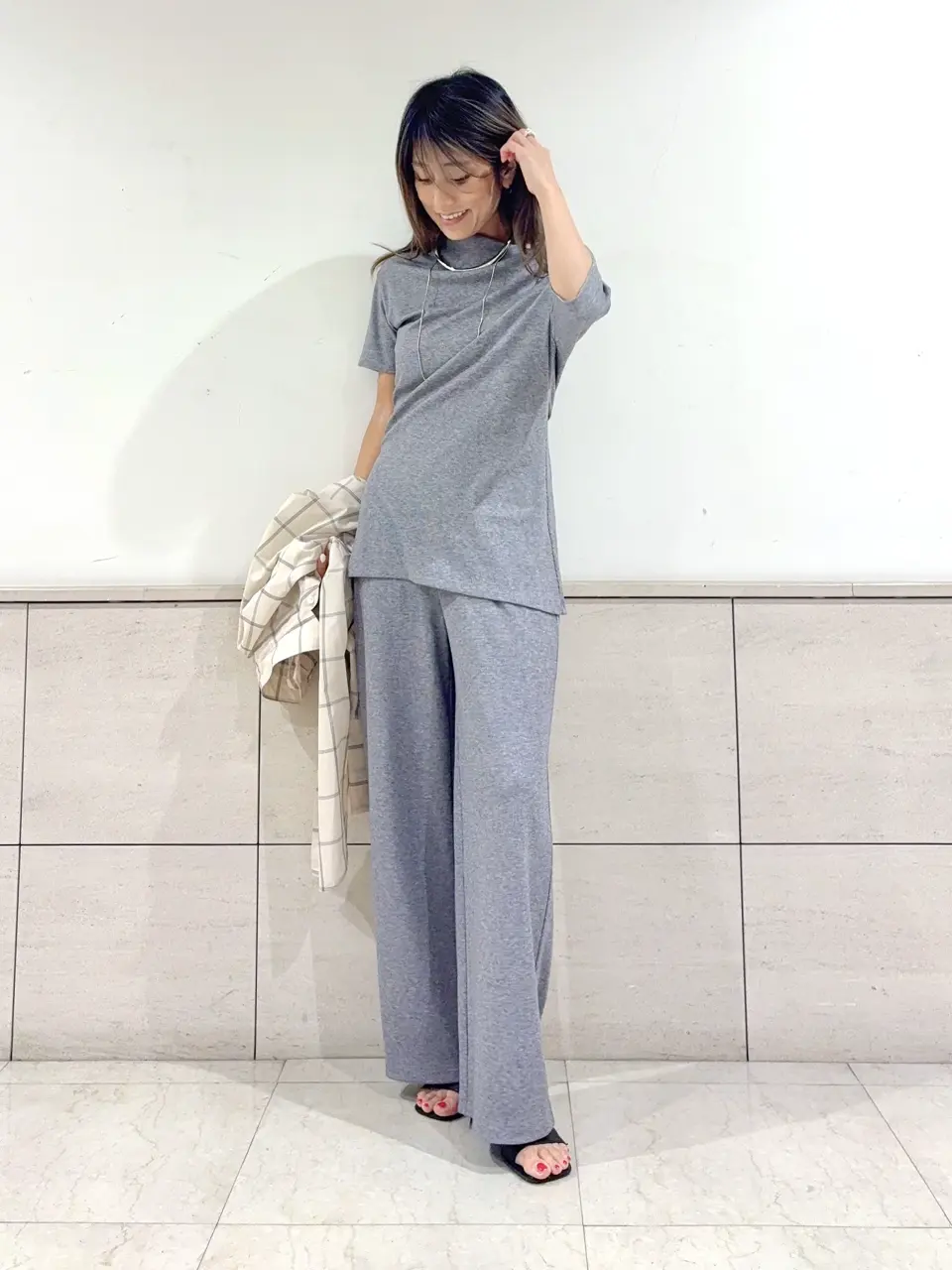 GRACE CONTINENTAL yukimi yonee コーディネート画像