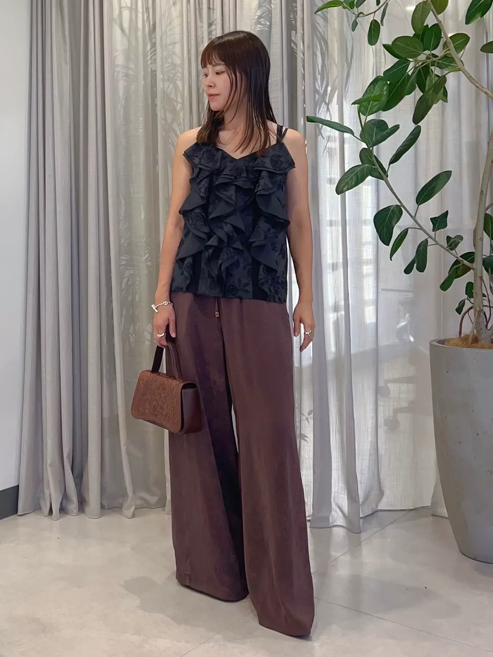 GRACE CONTINENTAL 古川温子 コーディネート画像