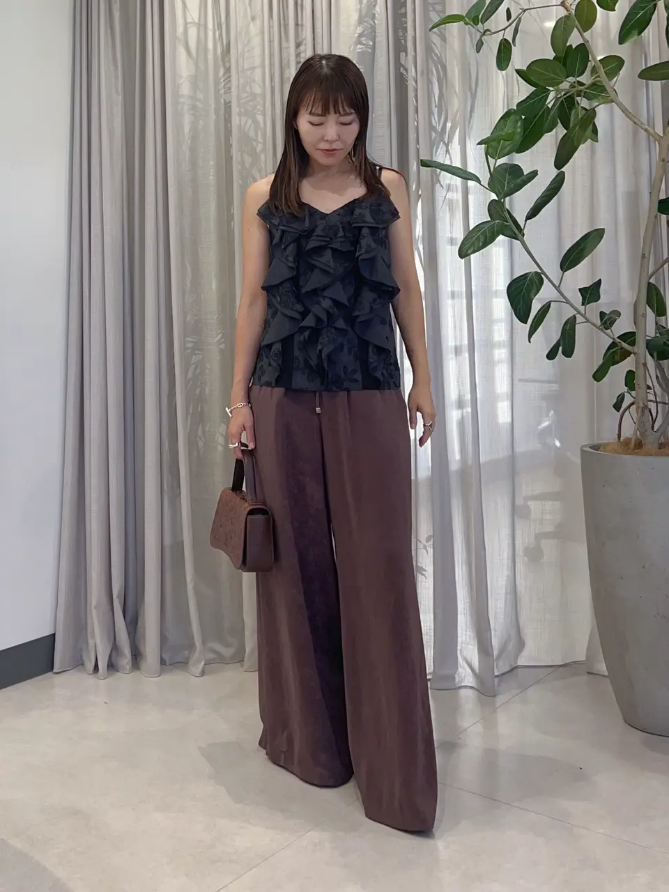 GRACE CONTINENTAL 古川温子 コーディネート画像