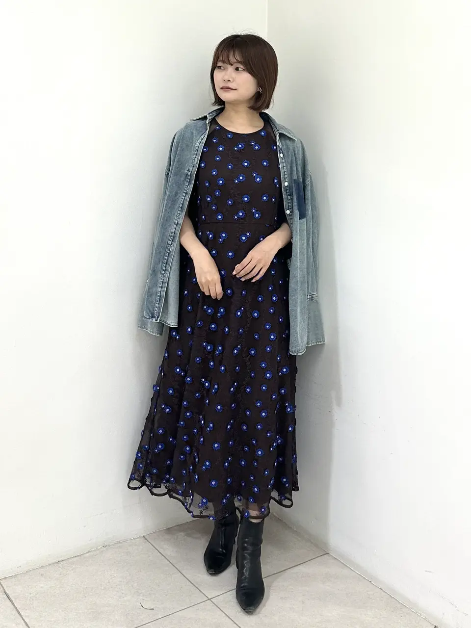 GRACE CONTINENTAL MORITA AI コーディネート画像