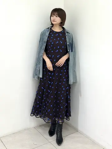 GRACE CONTINENTAL MORITA AI コーディネート画像