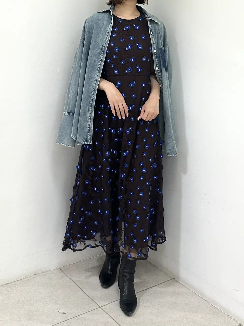 GRACE CONTINENTAL MORITA AI コーディネート画像