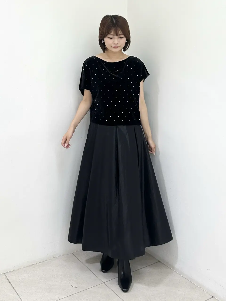 GRACE CONTINENTAL MORITA AI コーディネート画像