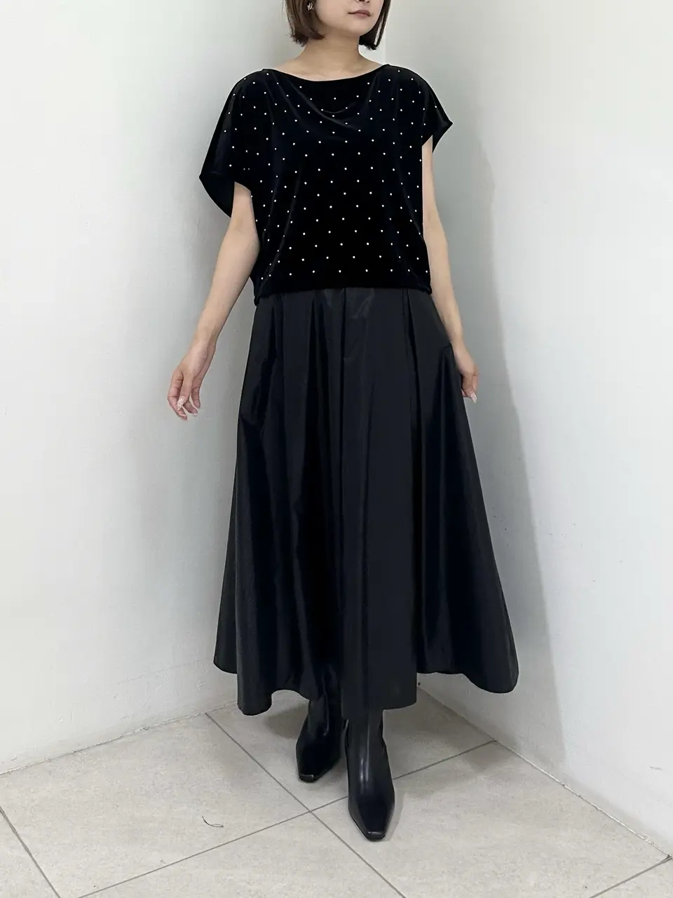 GRACE CONTINENTAL MORITA AI コーディネート画像