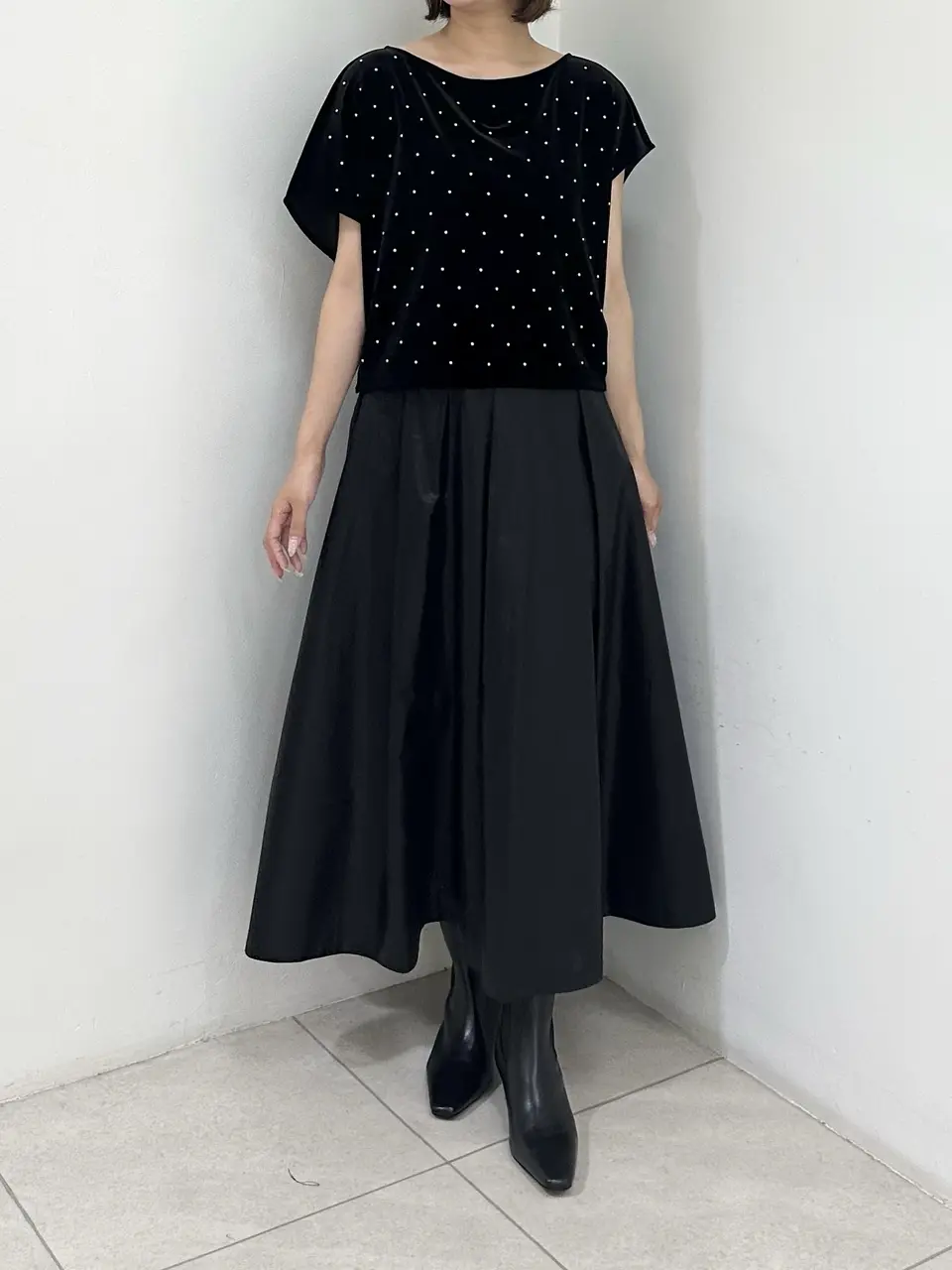 GRACE CONTINENTAL MORITA AI コーディネート画像