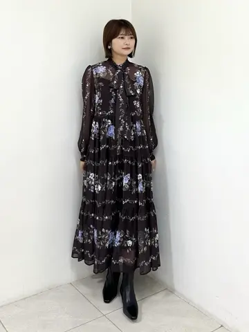 GRACE CONTINENTAL MORITA AI コーディネート画像