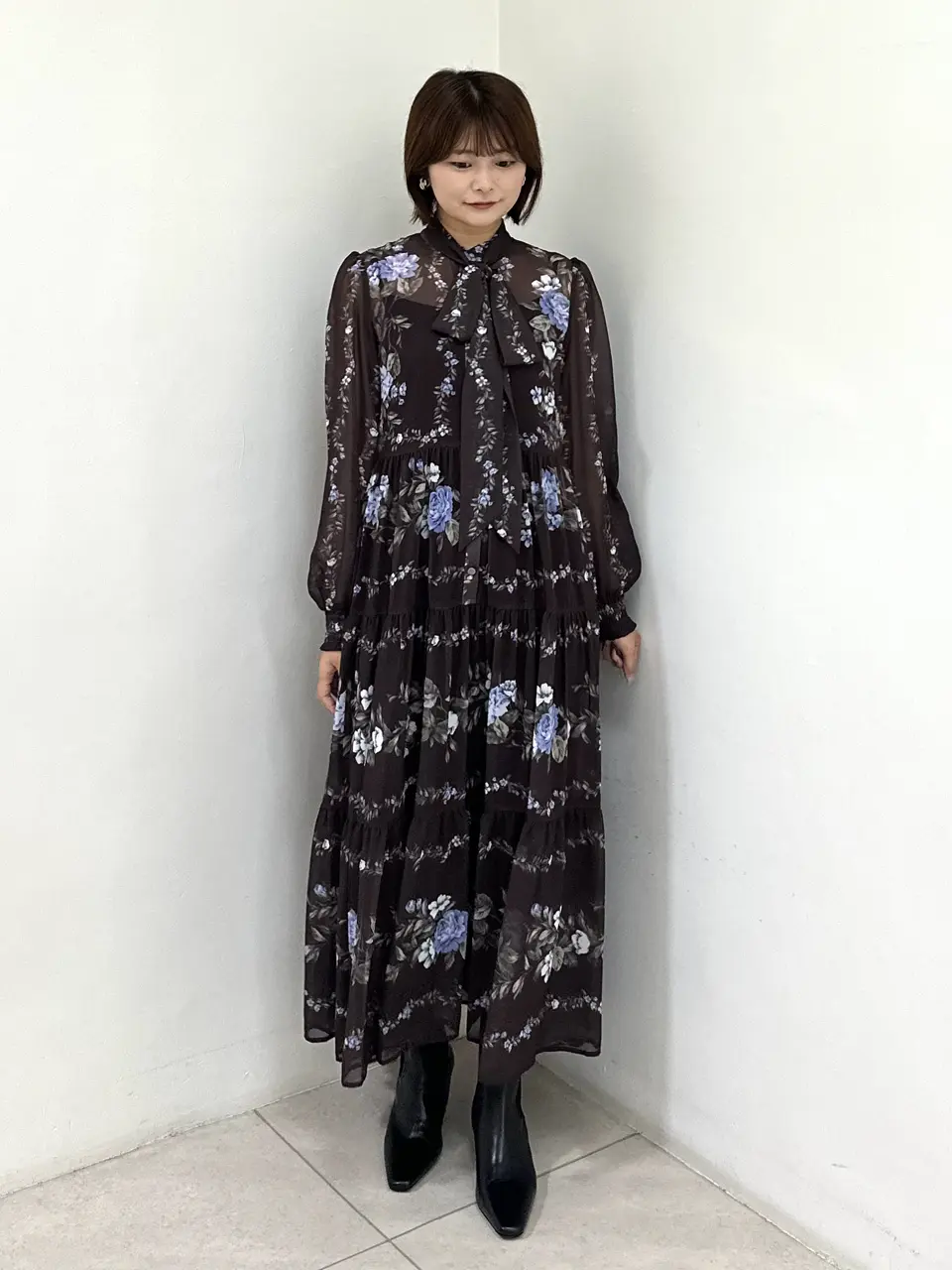 GRACE CONTINENTAL MORITA AI コーディネート画像