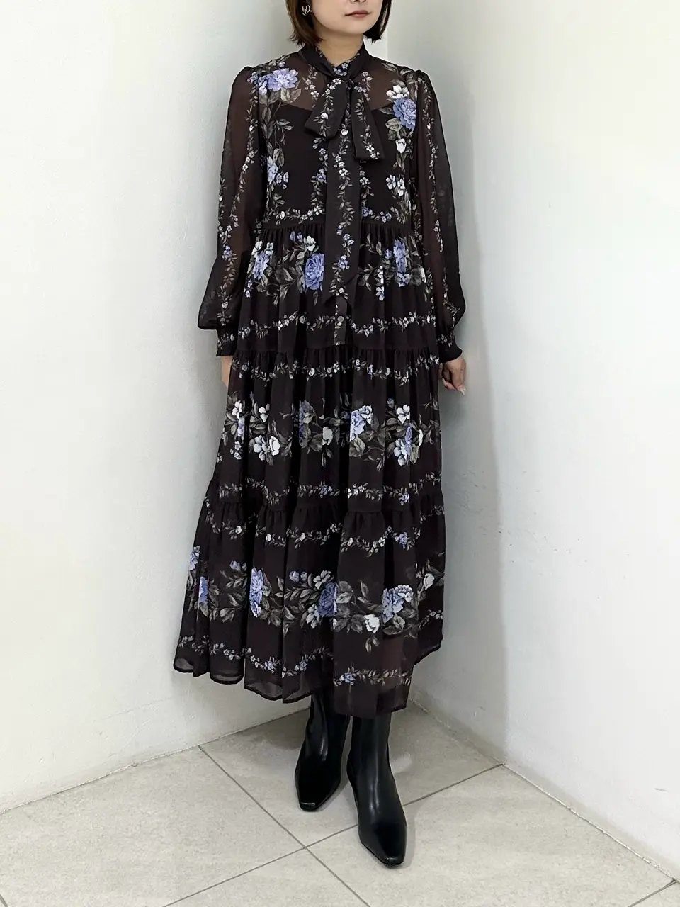 GRACE CONTINENTAL MORITA AI コーディネート画像