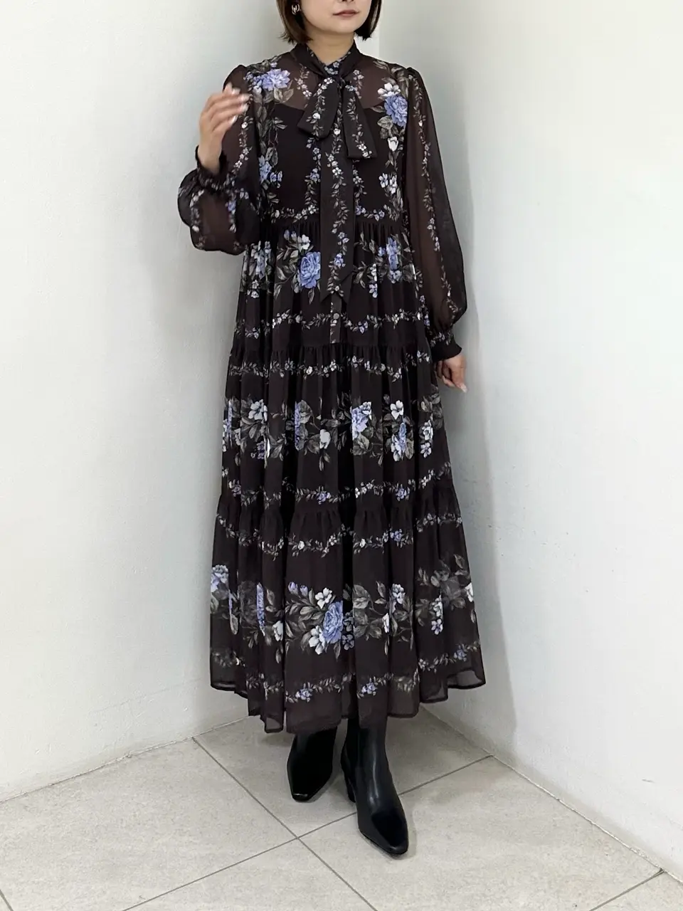 GRACE CONTINENTAL MORITA AI コーディネート画像