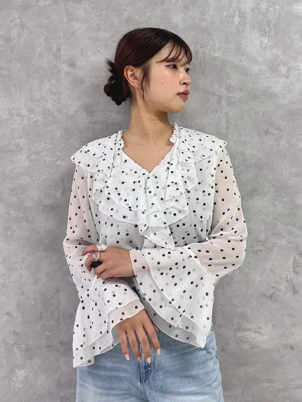 GRACE CONTINENTAL NORIA コーディネート画像