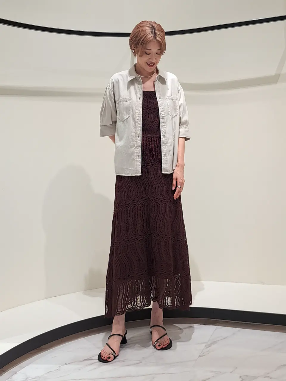 GRACE CONTINENTAL 今野　志保 コーディネート画像