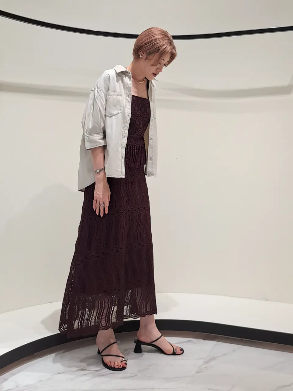 GRACE CONTINENTAL 今野　志保 コーディネート画像