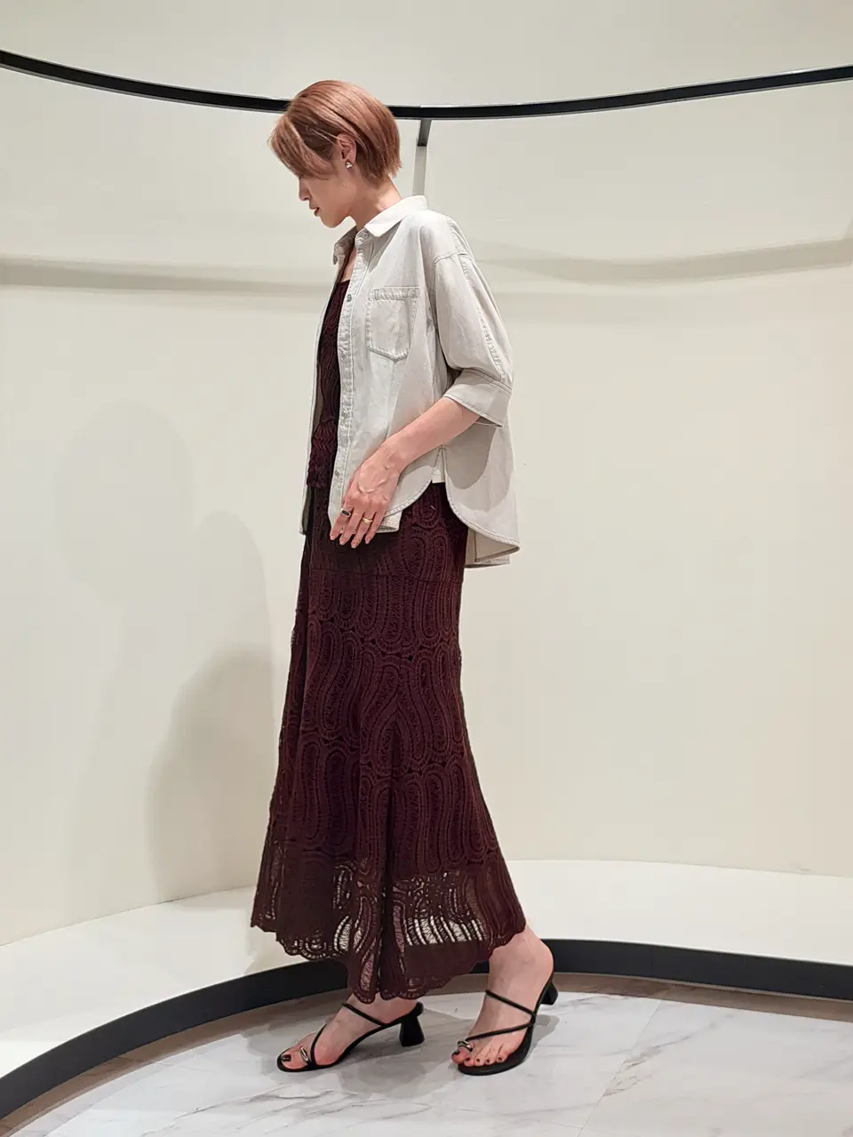 GRACE CONTINENTAL 今野　志保 コーディネート画像