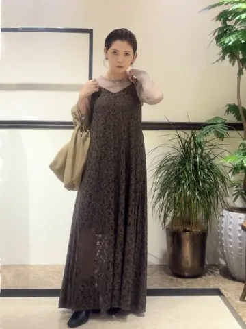 GRACE CONTINENTAL N.YURI コーディネート画像