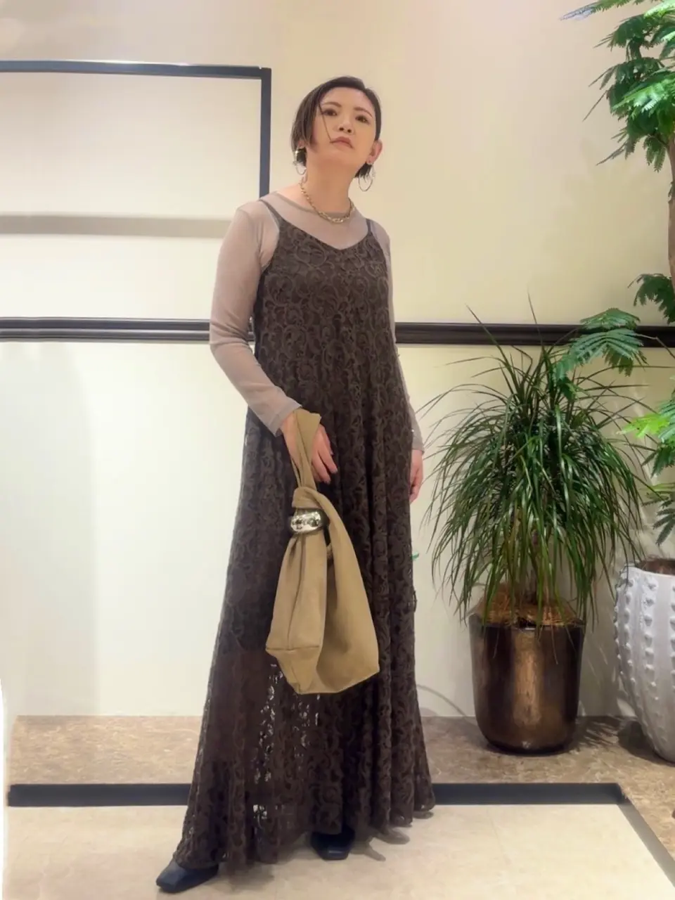 GRACE CONTINENTAL N.YURI コーディネート画像