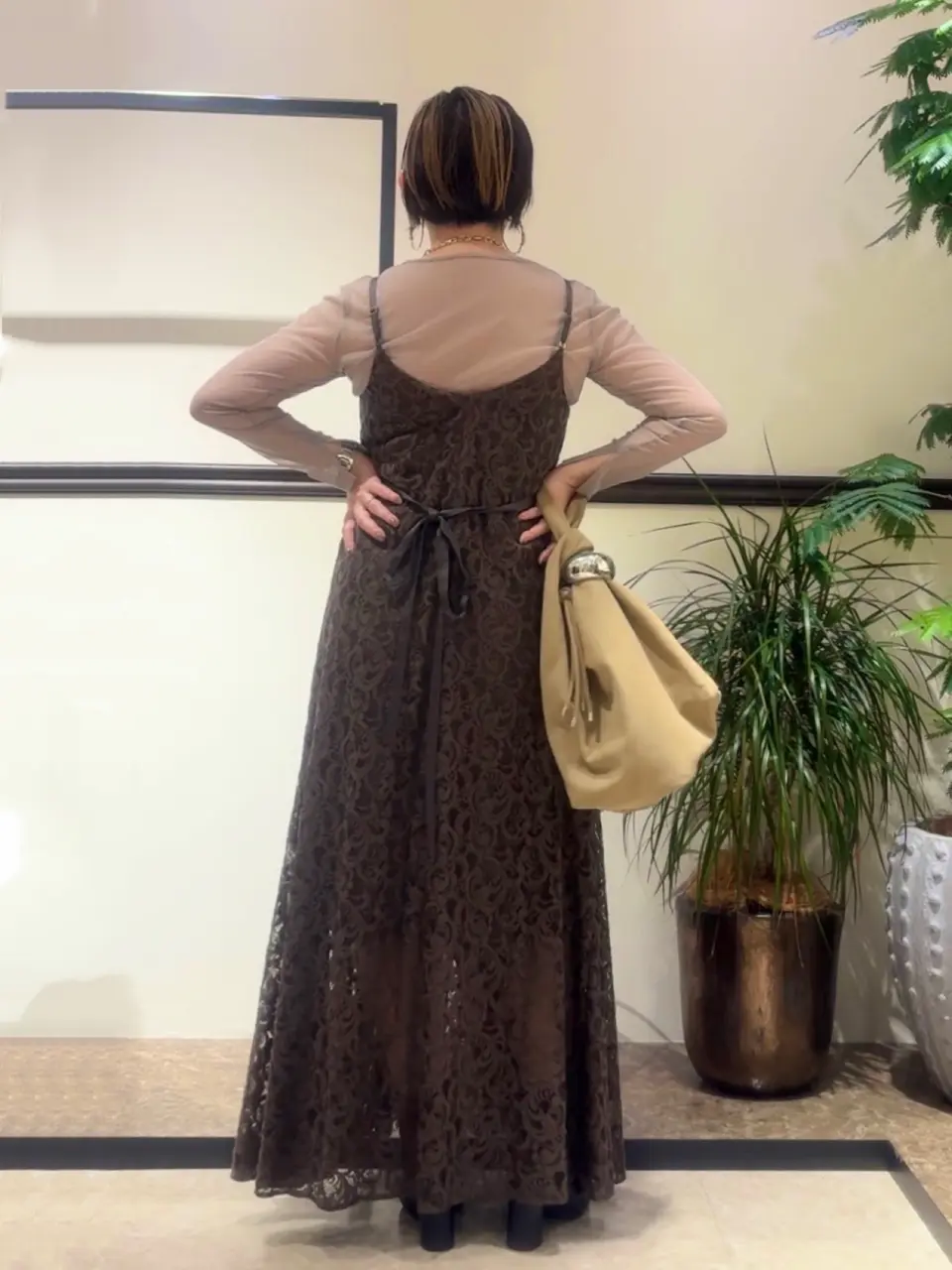 GRACE CONTINENTAL N.YURI コーディネート画像