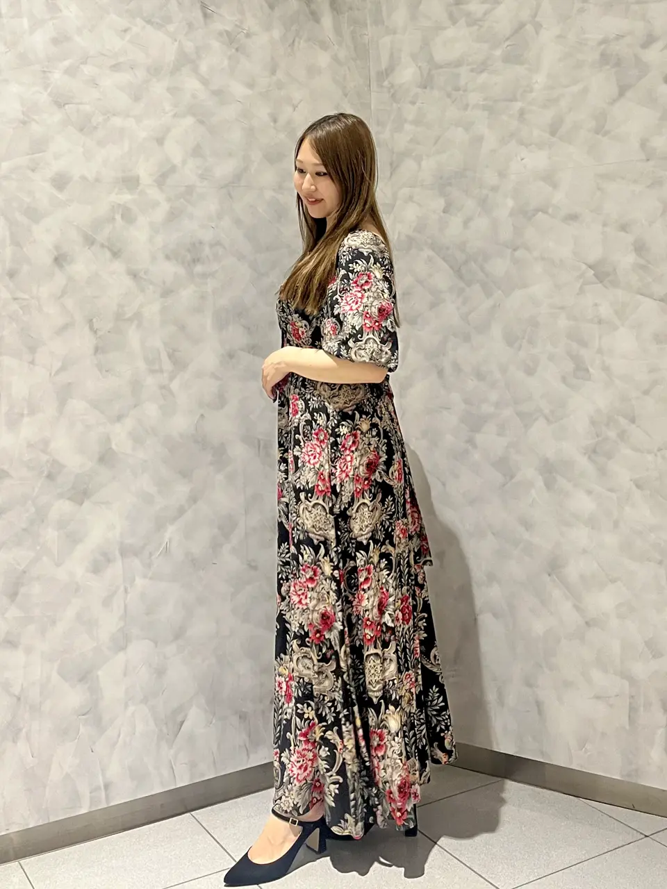 GRACE CONTINENTAL 根本　紗良 コーディネート画像