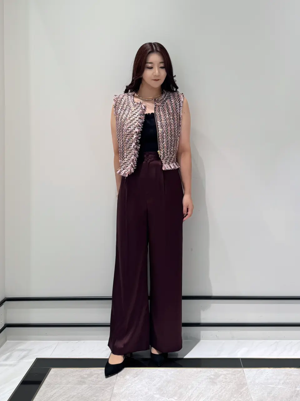 GRACE CONTINENTAL MOMOKO コーディネート画像