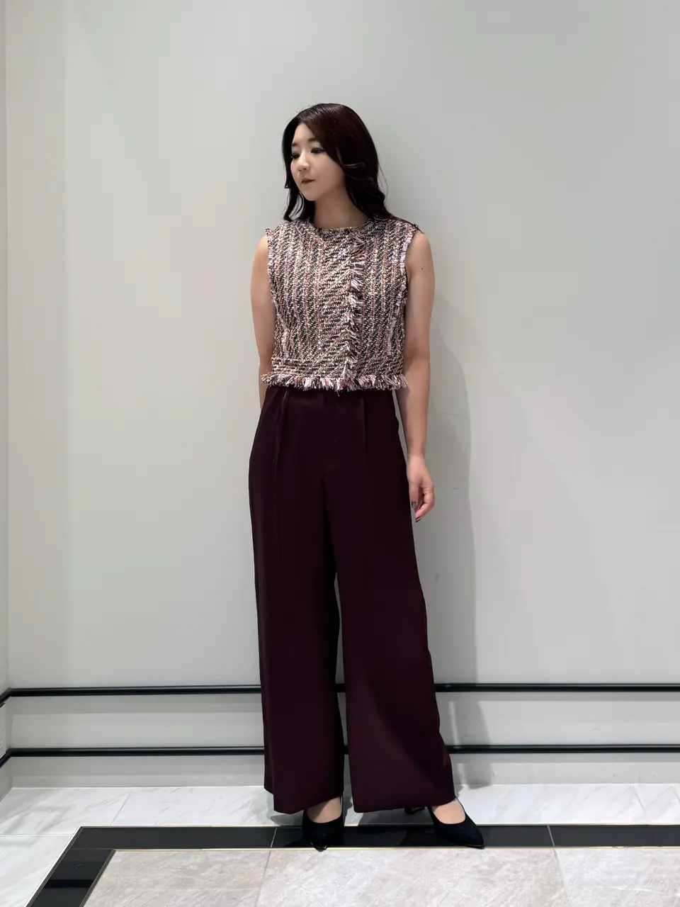 GRACE CONTINENTAL MOMOKO コーディネート画像