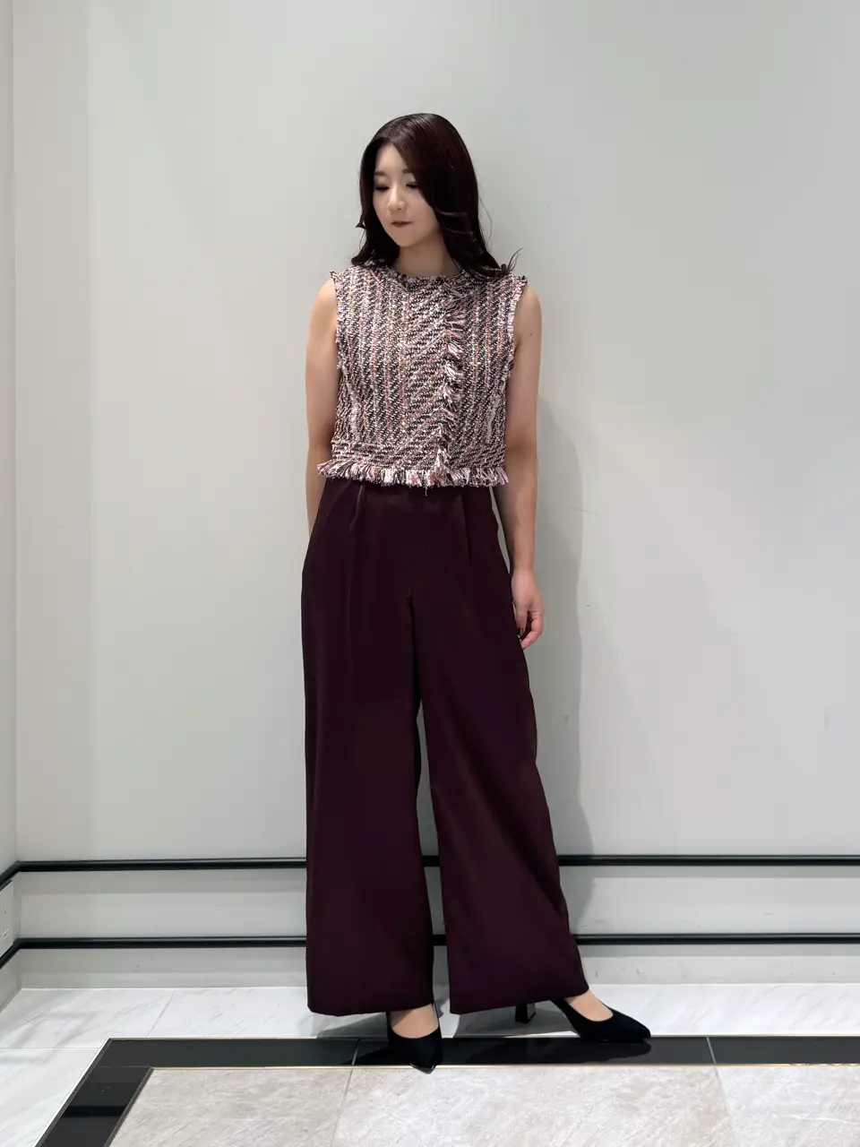 GRACE CONTINENTAL MOMOKO コーディネート画像