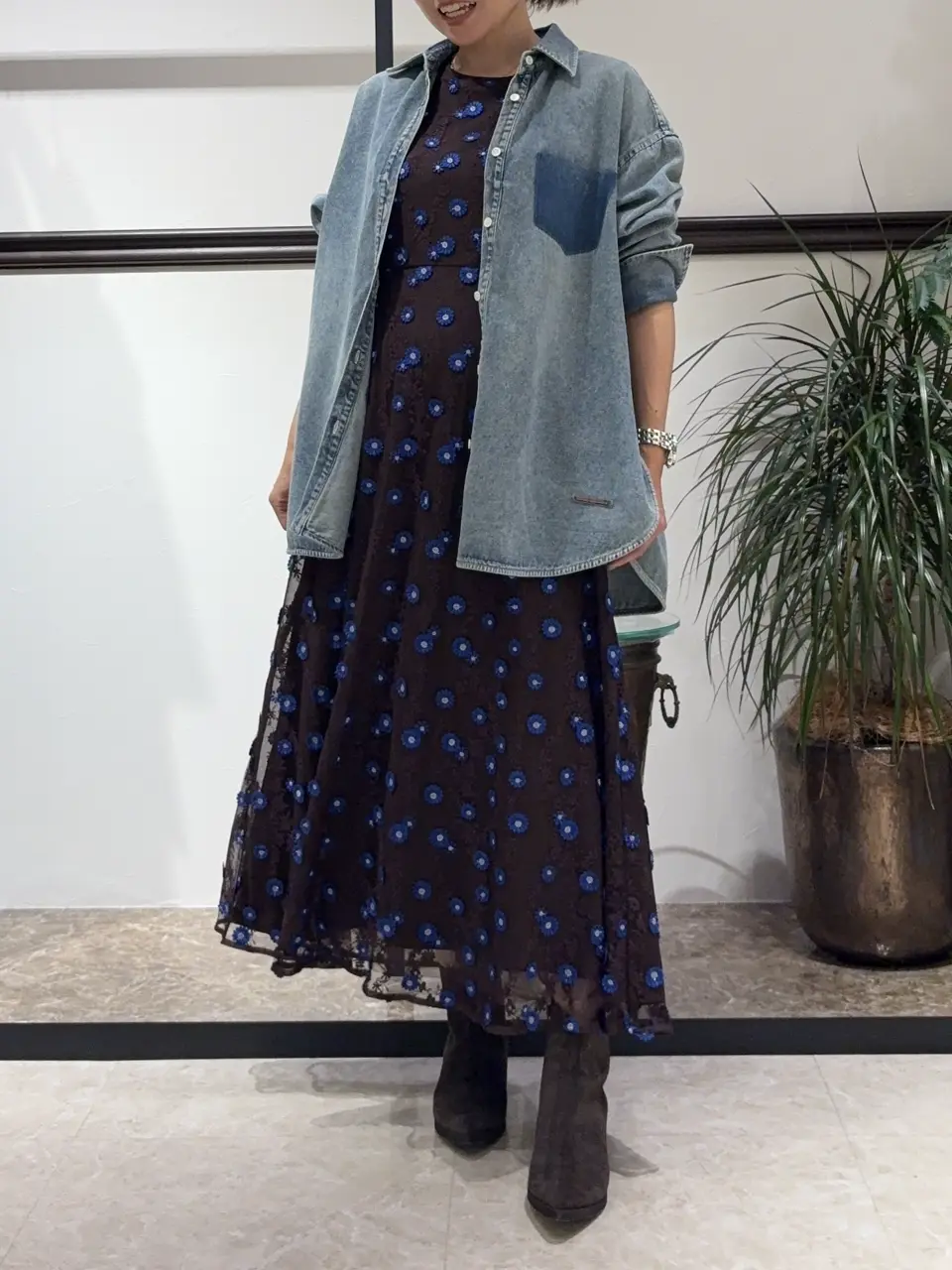 GRACE CONTINENTAL 穐山　香織 コーディネート画像