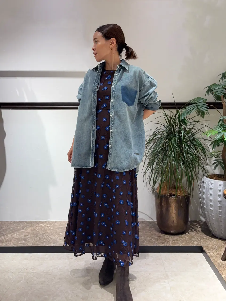 GRACE CONTINENTAL 穐山　香織 コーディネート画像