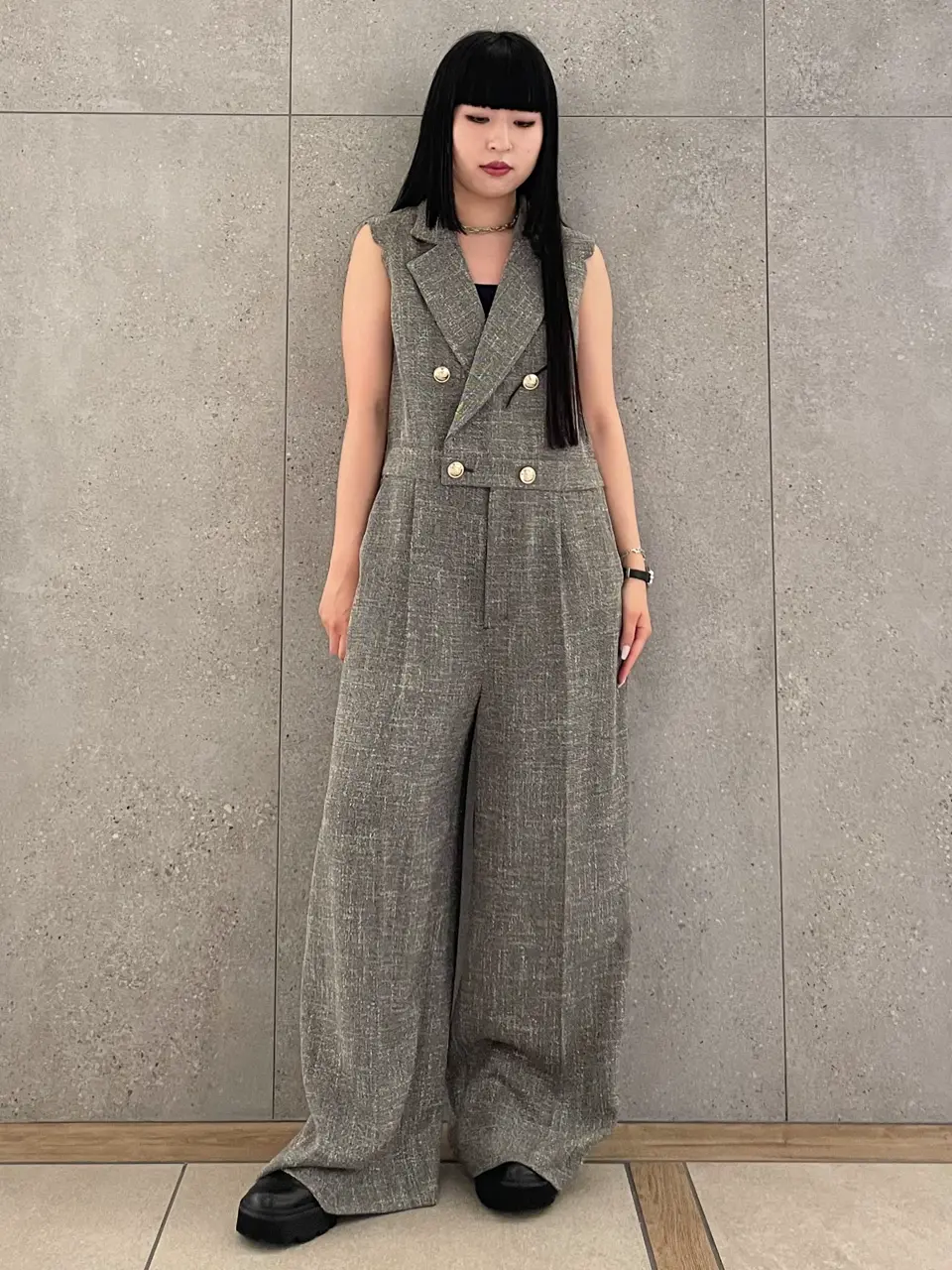 グレースコンチネンタル＊チェーン&パールネックストライプジャケット ONLINE STORE | GRACE CONTINENTAL グレースコンチネンタル