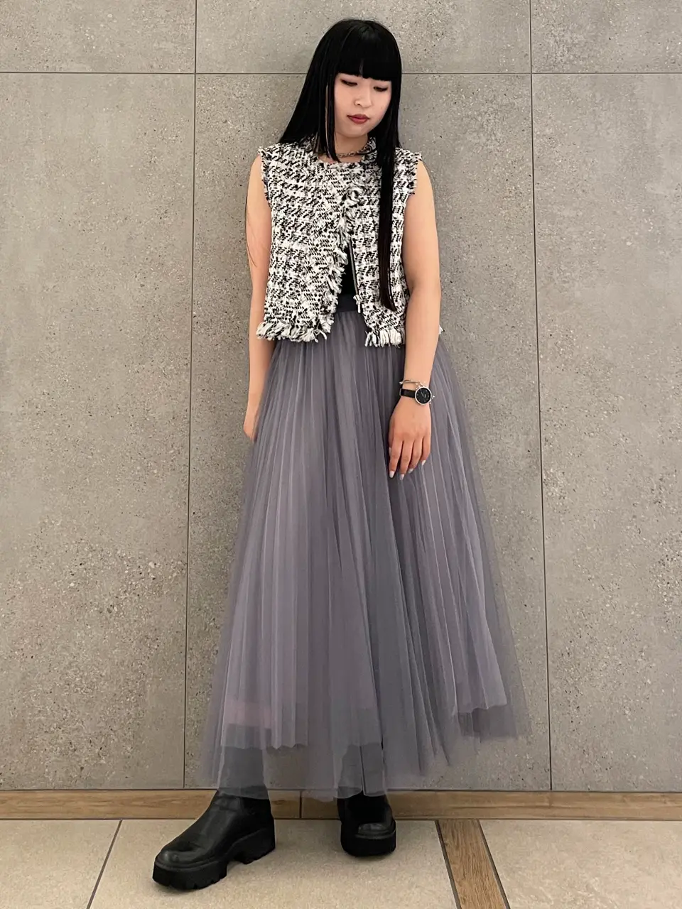 GRACE CONTINENTAL 清水　杏梨 コーディネート画像