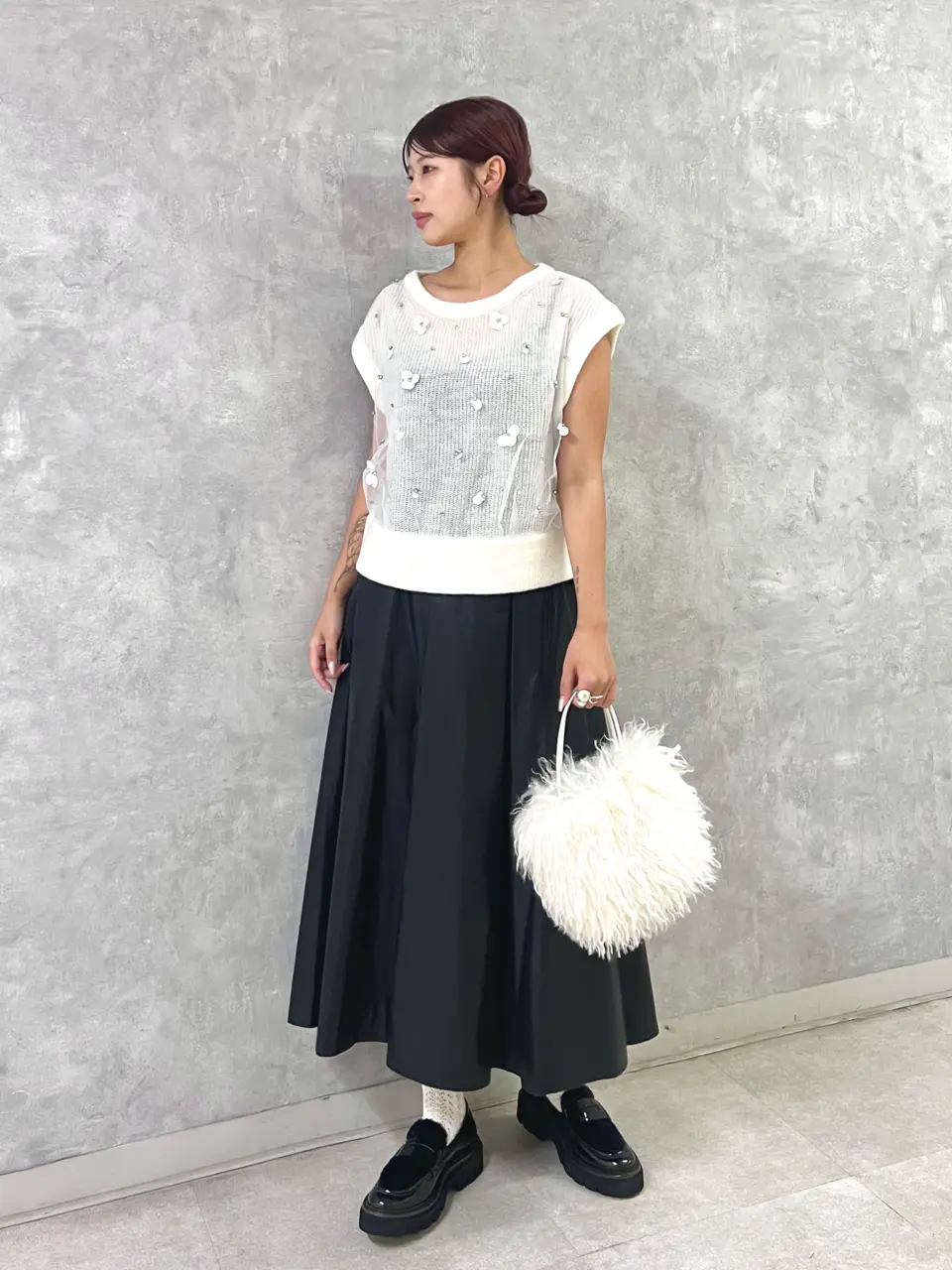 GRACE CONTINENTAL NORIA コーディネート画像