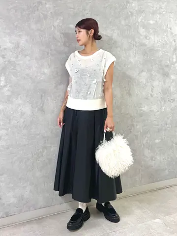 GRACE CONTINENTAL NORIA コーディネート画像