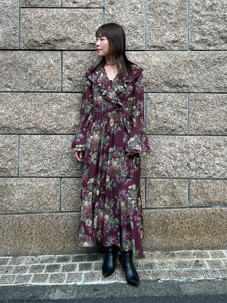  古川温子 コーディネート画像