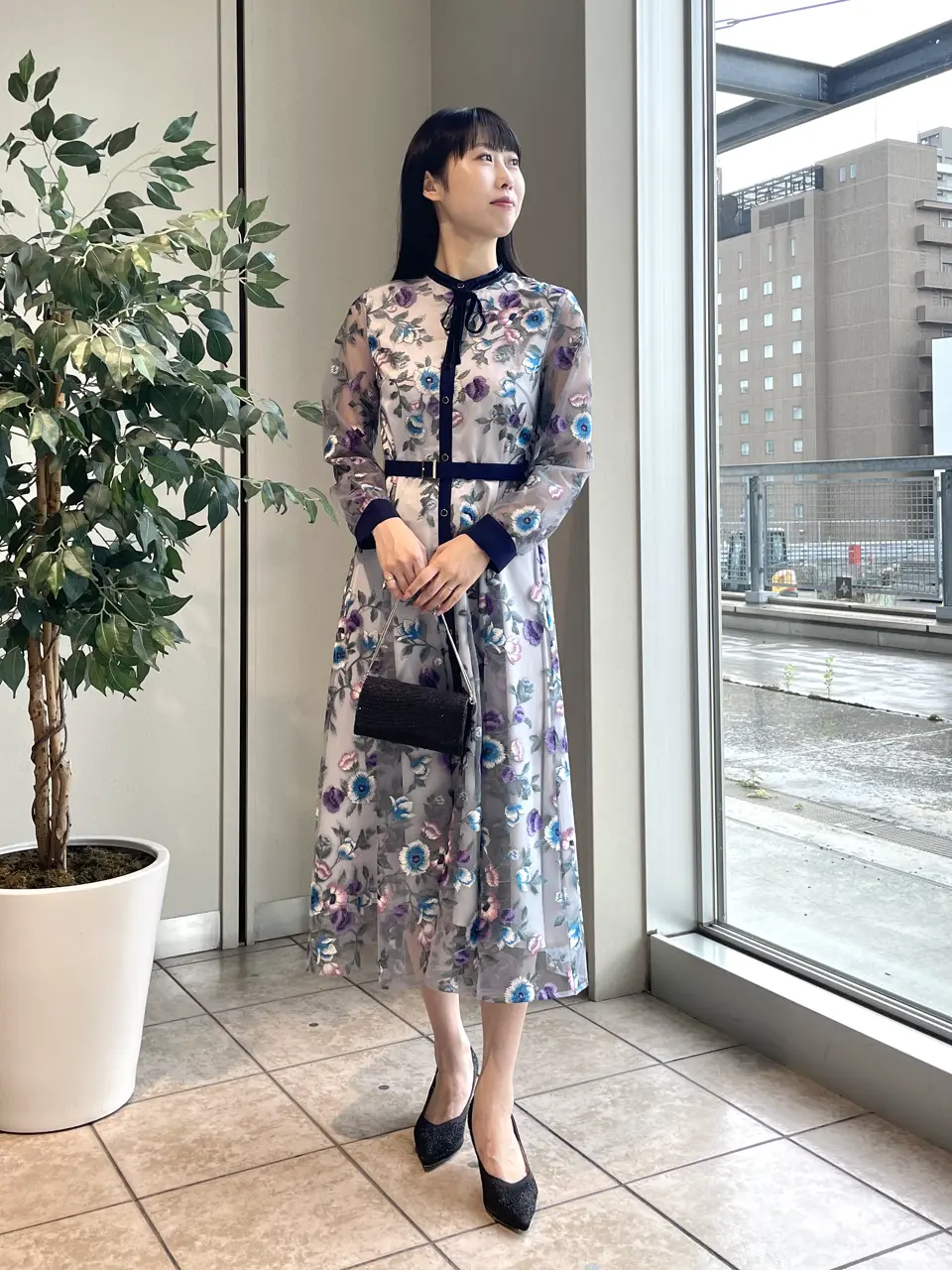 GRACE CONTINENTAL 端場　わかな コーディネート画像