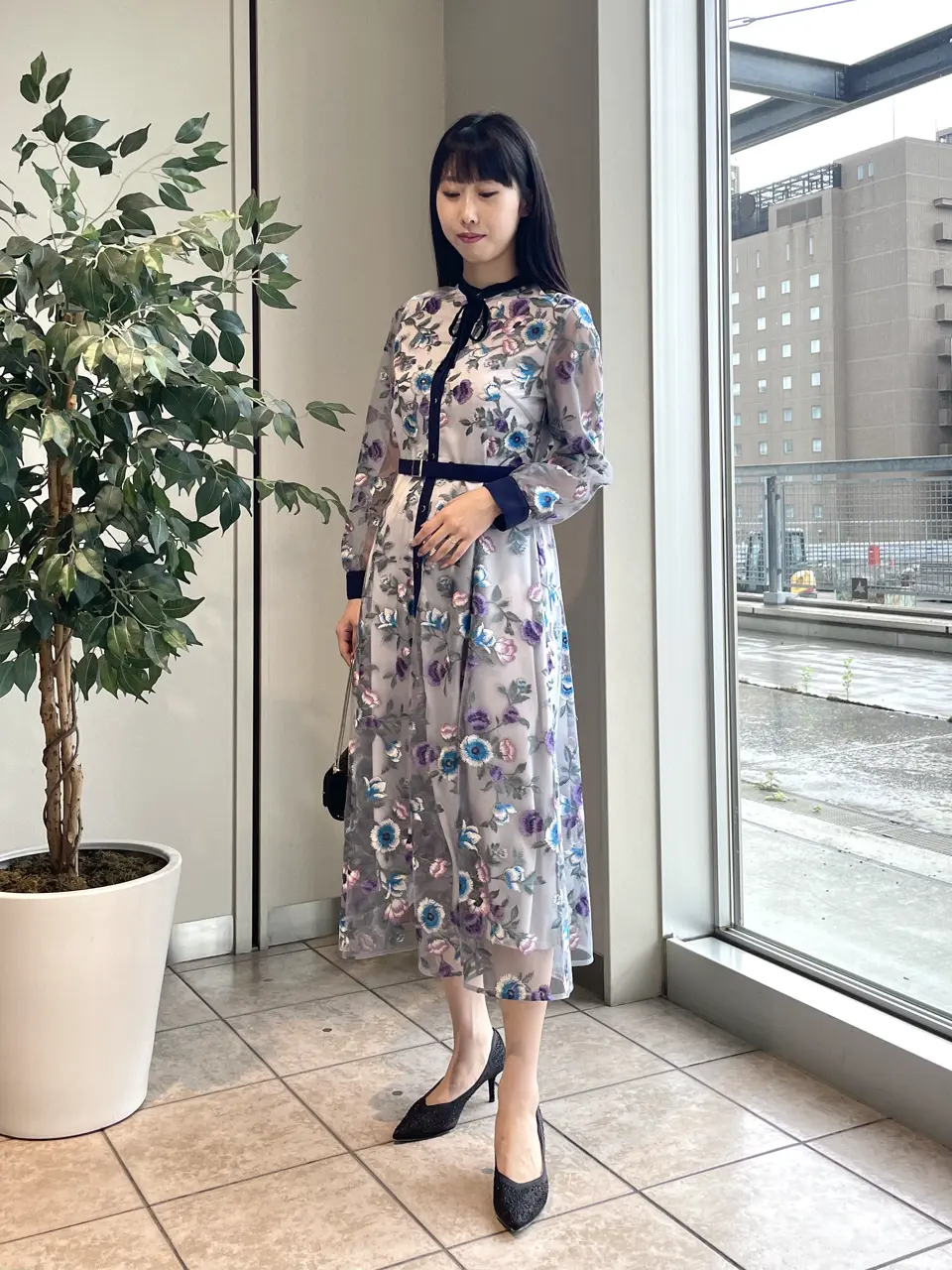 GRACE CONTINENTAL 端場　わかな コーディネート画像