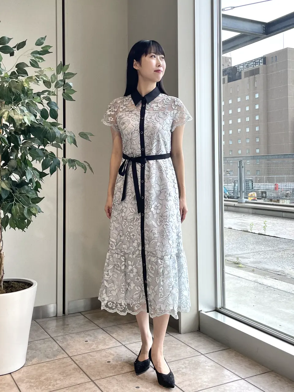 GRACE CONTINENTAL 端場　わかな コーディネート画像