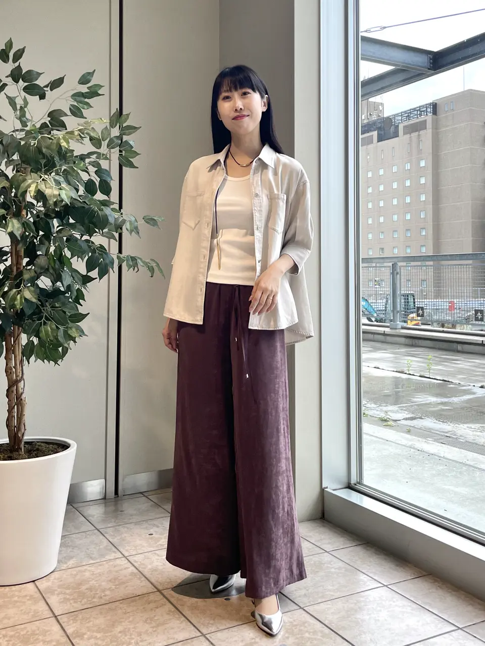 GRACE CONTINENTAL 端場　わかな コーディネート画像