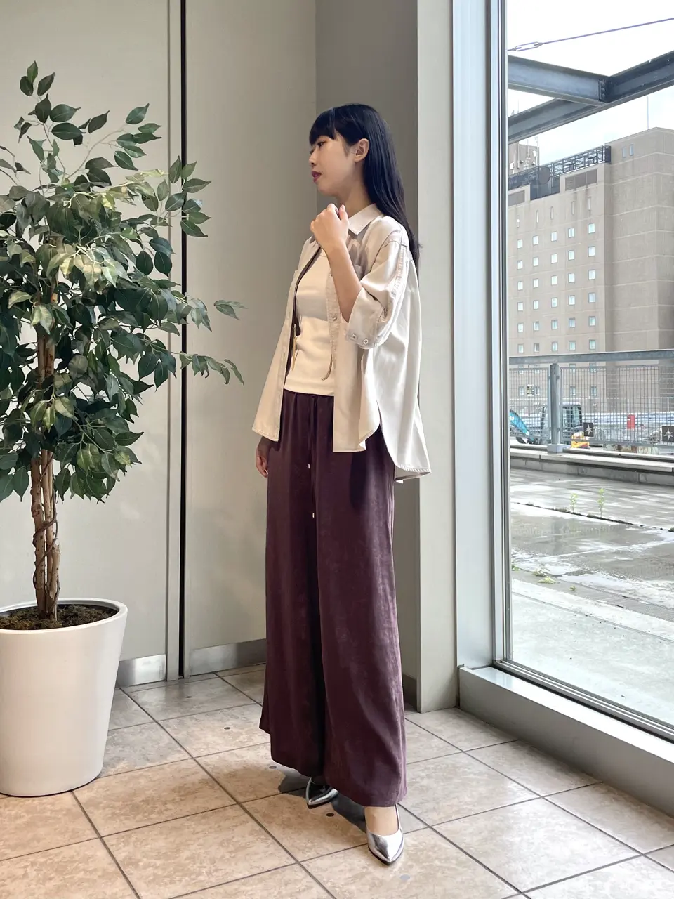 GRACE CONTINENTAL 端場　わかな コーディネート画像