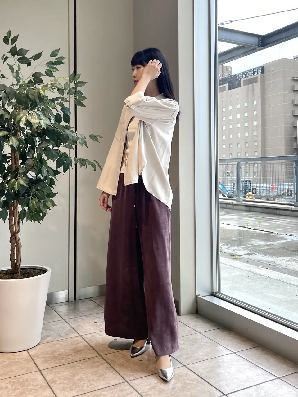 GRACE CONTINENTAL 端場　わかな コーディネート画像