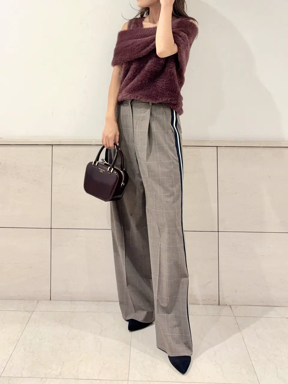 GRACE CONTINENTAL yukimi yonee コーディネート画像