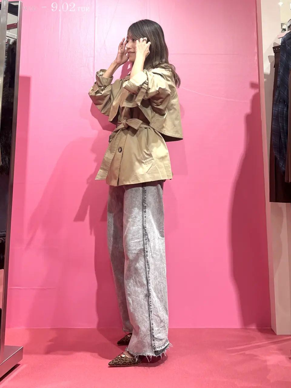 GRACE CONTINENTAL yukimi yonee コーディネート画像