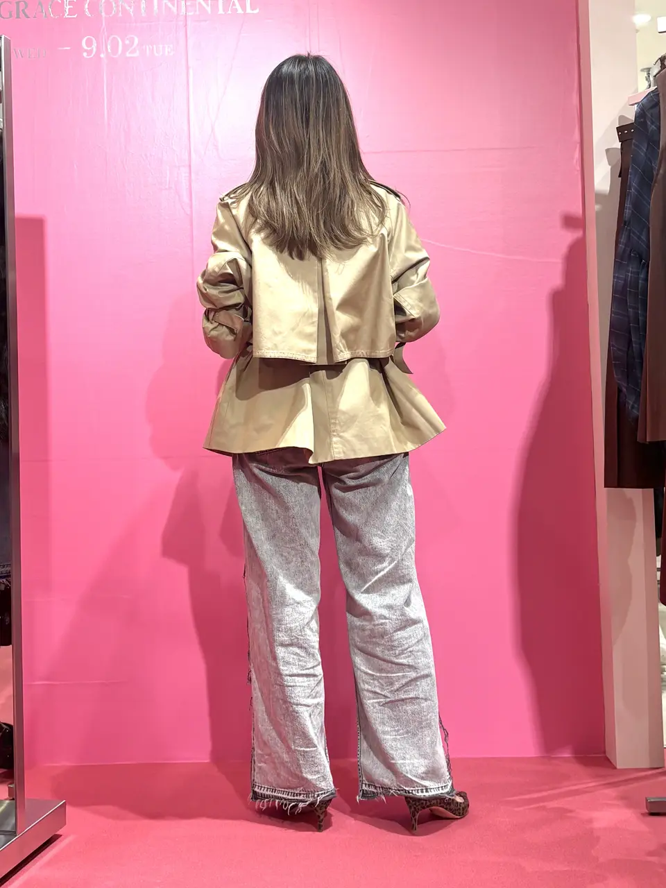 GRACE CONTINENTAL yukimi yonee コーディネート画像