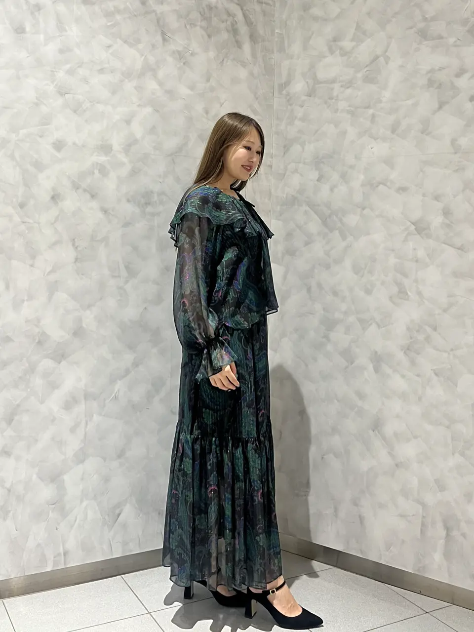 GRACE CONTINENTAL 根本　紗良 コーディネート画像