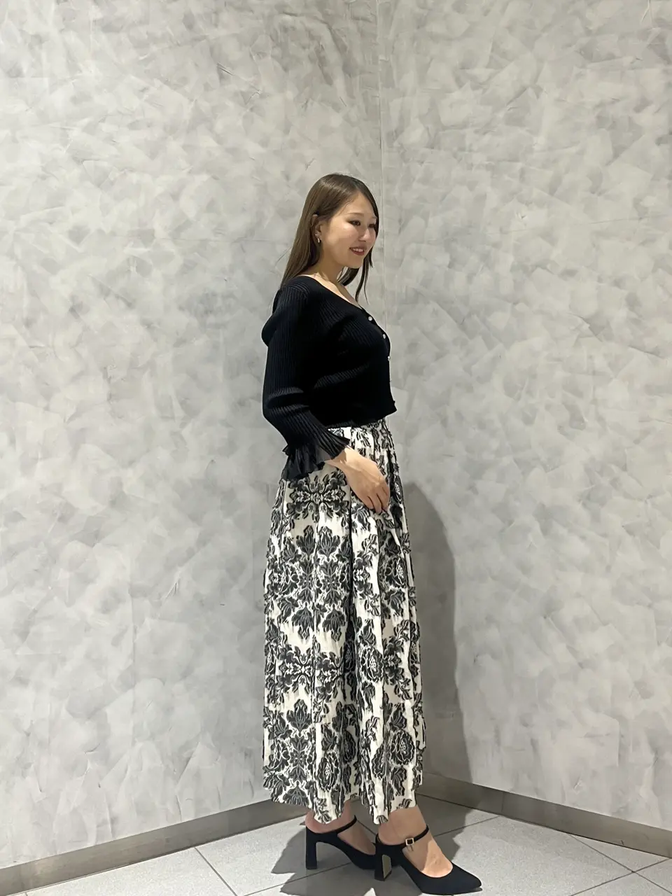 GRACE CONTINENTAL 根本　紗良 コーディネート画像