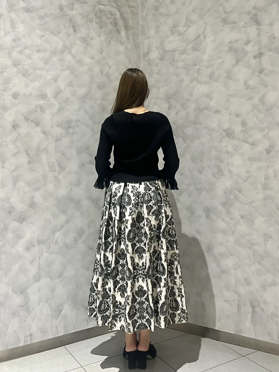 GRACE CONTINENTAL 根本　紗良 コーディネート画像