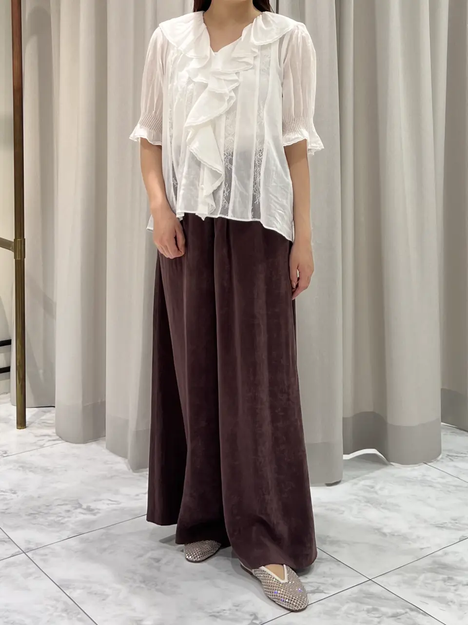 GRACE CONTINENTAL 赤坂 梨来 コーディネート画像