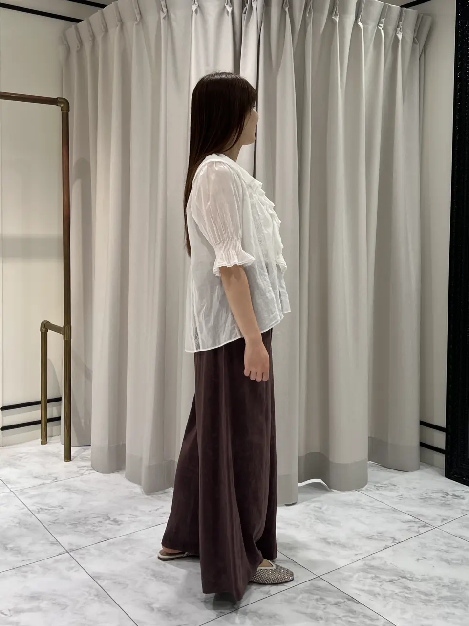 GRACE CONTINENTAL 赤坂 梨来 コーディネート画像