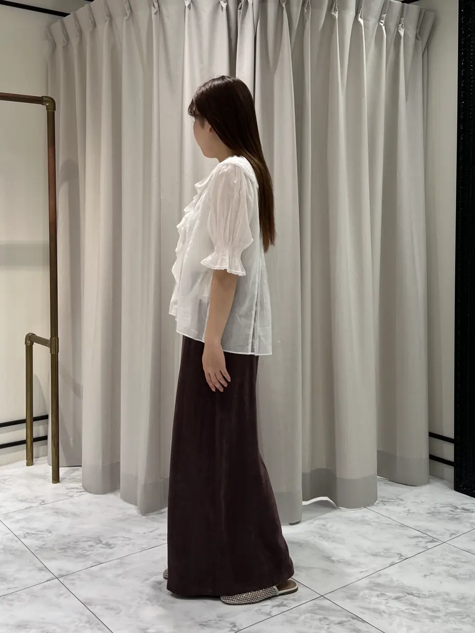 GRACE CONTINENTAL 赤坂 梨来 コーディネート画像