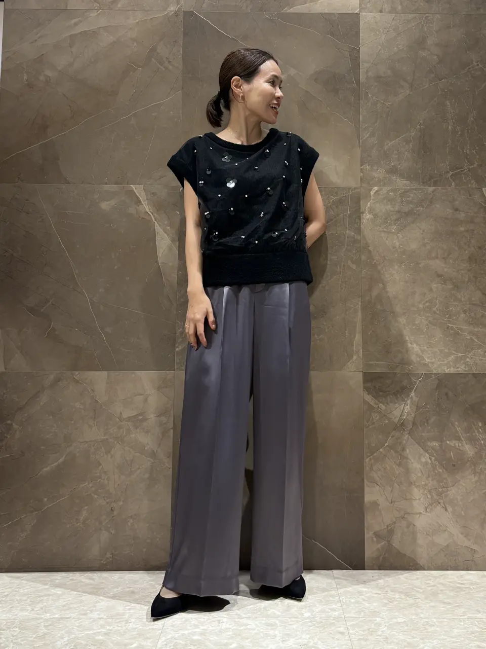 GRACE CONTINENTAL 穐山　香織 コーディネート画像