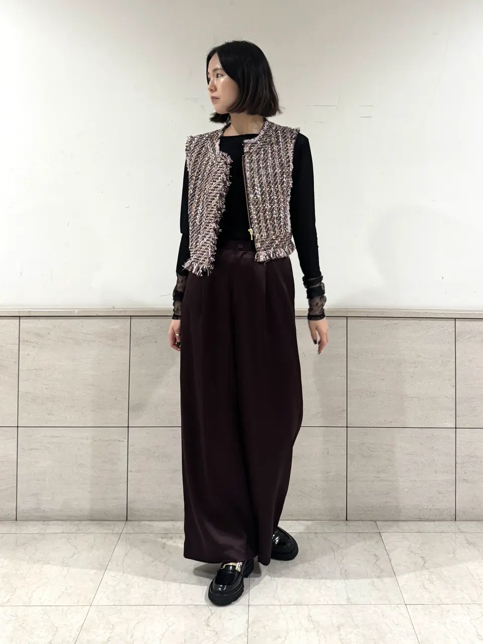 GRACE CONTINENTAL 伊藤　静華 コーディネート画像