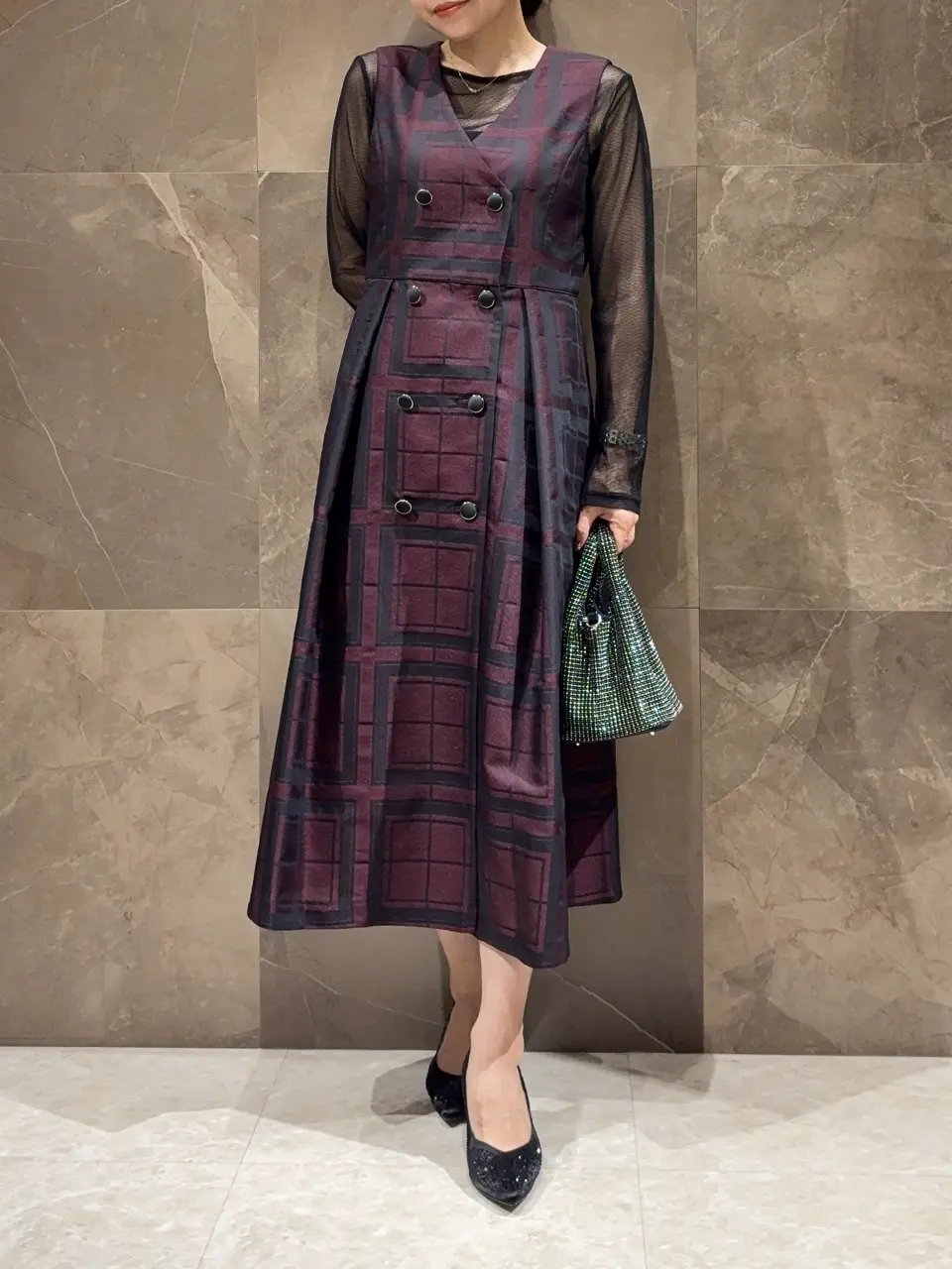 GRACE CONTINENTAL 穐山　香織 コーディネート画像